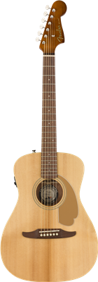 Fender, Malibu Player, Walnut Fingerboard, Natural