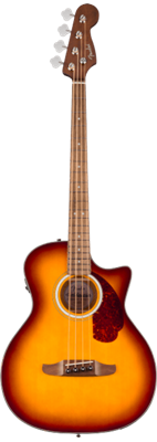 Fender, California Deluxe Kingman™ Bass CE, Honey Sunburst