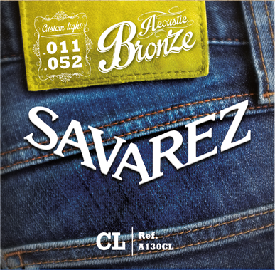 Savarez, Cordes Acoustique A130CL bronze 11-52