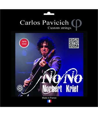 Cordes Guitare Electrique Carlos Pavicich Signature Norbert "Nono" Krief 9-42