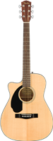 Fender, CC-60SCE Concert LH, Walnut Fingerboard, Natural