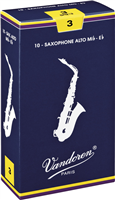 Anches Vandoren Saxo Alto force 3 la boite de 10