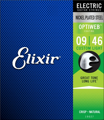 Cordes Electrique Elixir Optiweb Custom Light 09-11-16-26-36-46