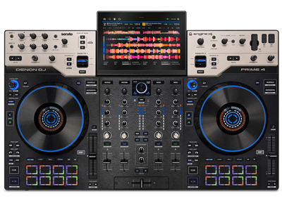 Denon, Système DJ autonome 4 voies, Stems, pads MPCe, écran 10.1"