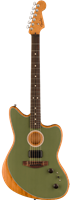 Fender, Acoustasonic Player Jazzmaster®, Rosewood Fingerboard, Antique Olive