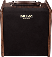 NUX, Ampli Acoustique 50 watts 2 canaux + effets/looper