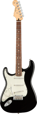 Fender, Player Stratocaster® Left-Handed, Pau Ferro Fingerboard, Black