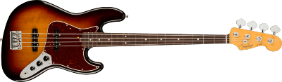 Fender, American Professional II Jazz Bass®, Rosewood Fingerboard, 3-TonsSunbur
